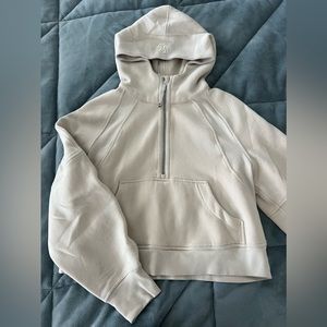 Lululemon hooded scuba quarter zip